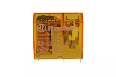 FINDER 40.51 relè con bobina AC 230V