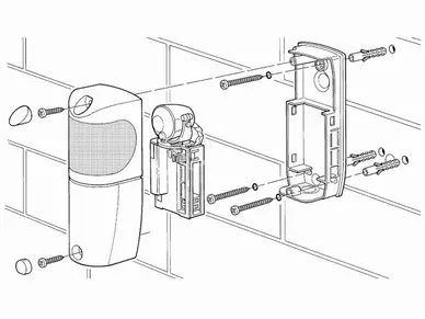 Fotocellula Nice FT210 Trasmettitore regolabile e senza fili