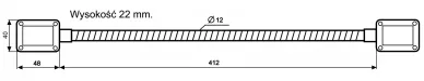 Gaine du câble JIS 6917