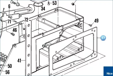 Gasket side cover SUMO (GOR-Z.5501)
