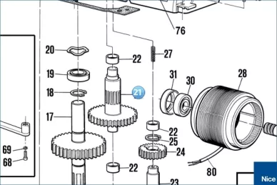 Gear SBAR/XBAR (PMD1229.4610)