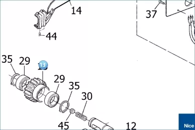 Gear TUB (PMD0941.4610)