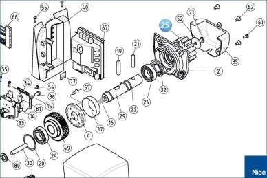 Gear Z=15 M=4 (PMD0177A.4610)