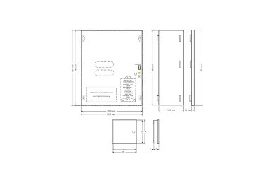 Gehäuse Pulsar AWO250PU für Schalttafeln
