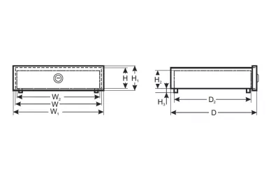 Gehäuse Pulsar AWO445 für CCTV