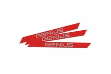 Genius 6100201 Zestaw naklejek 6 Naklejek z logo 