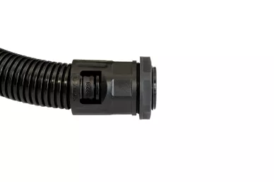 Gland with protective tube:
