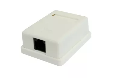 Gniazdo ethernet natynkowe pojedyńcze