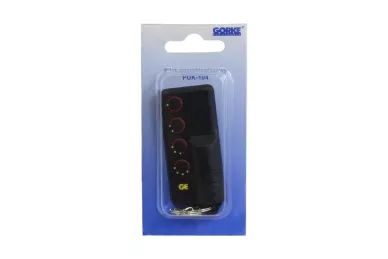Gorke PUK-104 Télécommande à 4 canaux noire