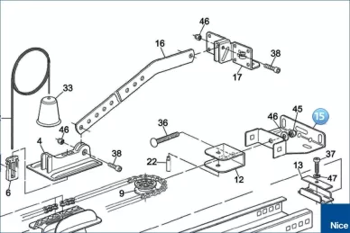 Guide bracket SHEL/TS432 (PMD1308.4610)
