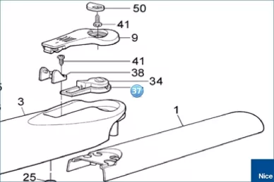 Handle unlock WINGO RAL7016 (PPD1873A.4540)