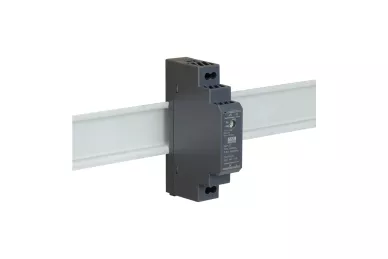 HDR-15-15 Mean Well 15V/1A/15W Alimentazione su guida DIN