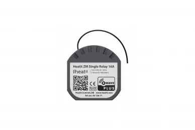 Heatit ZM Single Relay Switch Relais d'induction 16A
