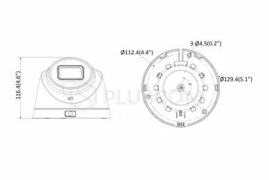 Hikvision DS-2CD1H23G0-IZ 2,8-12mm 2MP