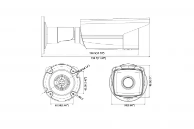 Hikvision DS-2CD2T25FWD-I5(NERO) 4 mm