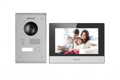 Hikvision DS-KIS703-P Kit de portier vidéo IP, 2 fils