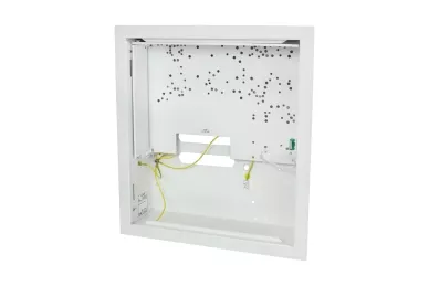 Interior the enclosure: