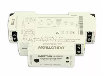 Jablotron JA-110N-DIN Bus DIN power output module