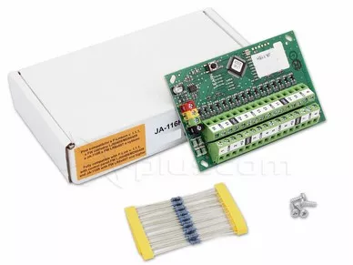 Jablotron JA-116H BUS expander – 16 inputs