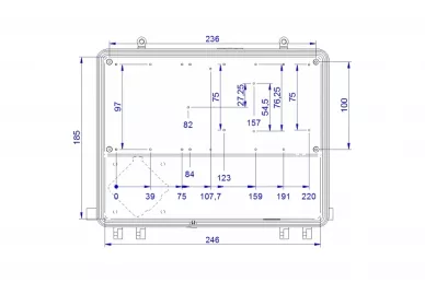 Jirous GentleBox JR-250-L1 Alu Metallgehäuse