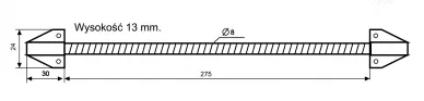 Kabelmantel JIS 6916 (27,5cm)