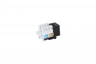 Keystone UTP cat.5e black top crimped 18mm