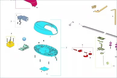 KingGates 172573 Centrala ROLLS 1200