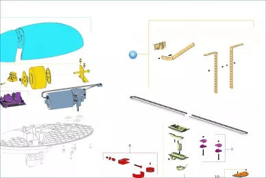 KingGates 172582 zespół ramienia ciągnącego ELEVO (914120000)