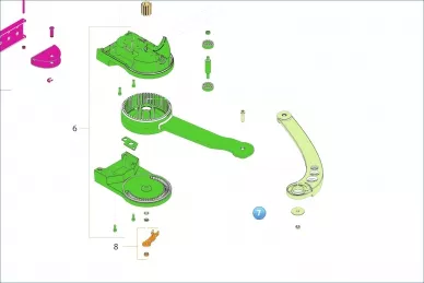 KingGates 172988 Arm for MINIMODUS (909040000)