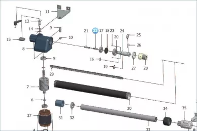 KingGates RL22 LINEAR release spring