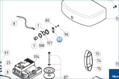 Latch lock SIGNO (PMD1058.4610)