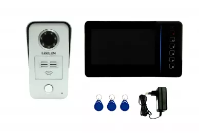 Leelen Kit vidéo-interphone JB305 N60B/No15nc/18V