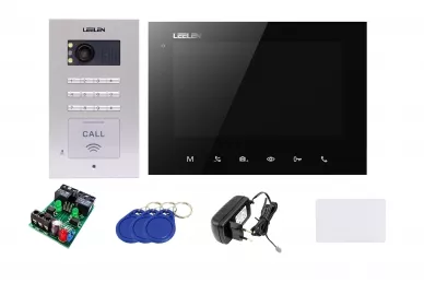 Leelen Video-Türsprechanlage JB305N V31/No18pc (Fotospeicher)