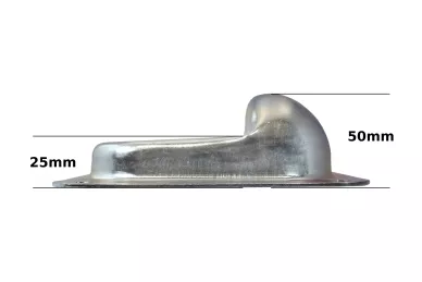 Limiteur de porte battante 160x140mm