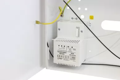 Logement Pulsar AWO005 pour les panneaux de contrôle SATEL avec transformateur