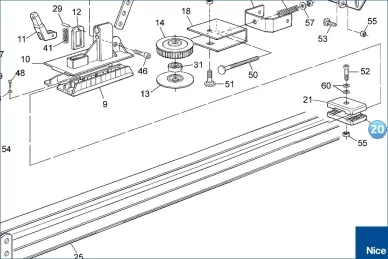 Lower catch SPIN (PMD0527R02.4610)