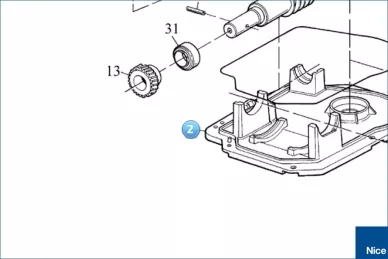 Lower shell WIL/METRO (BMG1448R03.4567)