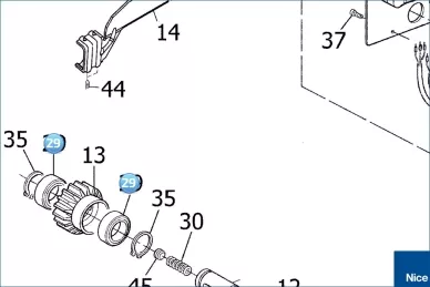 Łożysko SIGNO/WIL/METRO/SUMO (PMCU91.4630)