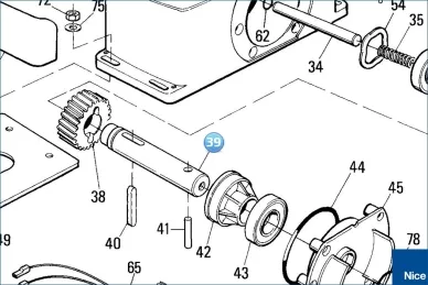 Main shaft THOR (PMD0131A.4610)
