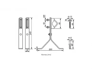 Mauerwerksklemme OMY-50L19