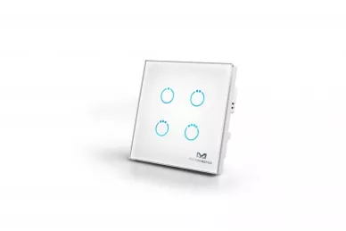 MCOHome MH-S314 Z-Wave Touchpanel 4 Tasten, weiß