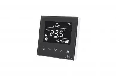 MCOHome MH8-FC  Fan Coil Thermostat (2-pipe) black