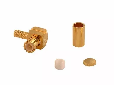 MCX male crimp (RG316)