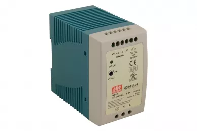 MDR-100-24 Mean Well DC 24V/4A DIN TS35