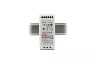 MDR-60-12 Mean Well DC 12V/5A DIN TS35