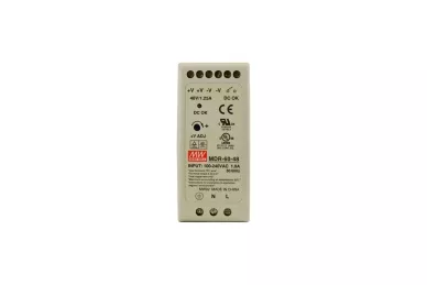 MDR-60-48 Mean Well DC 48V/1,25A DIN TS35