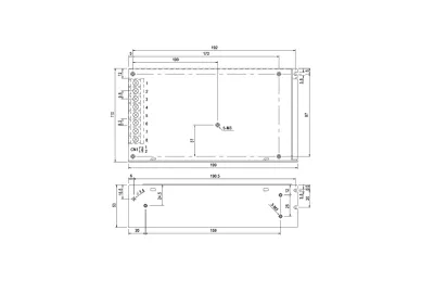 Mean Well AD-155B Alimentation du tampon