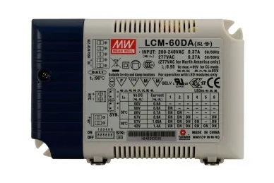 Mean Well LCM-60DA LCM 60W/500mA-1400mA LED power supply