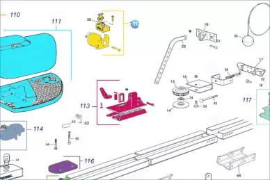 Mhouse RMHGD1019 zespół silnika elektrycznego GD10/AVIO1000
