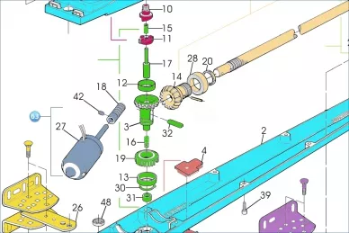 Mhouse RMHWG2020 WG10S electric motor assembly